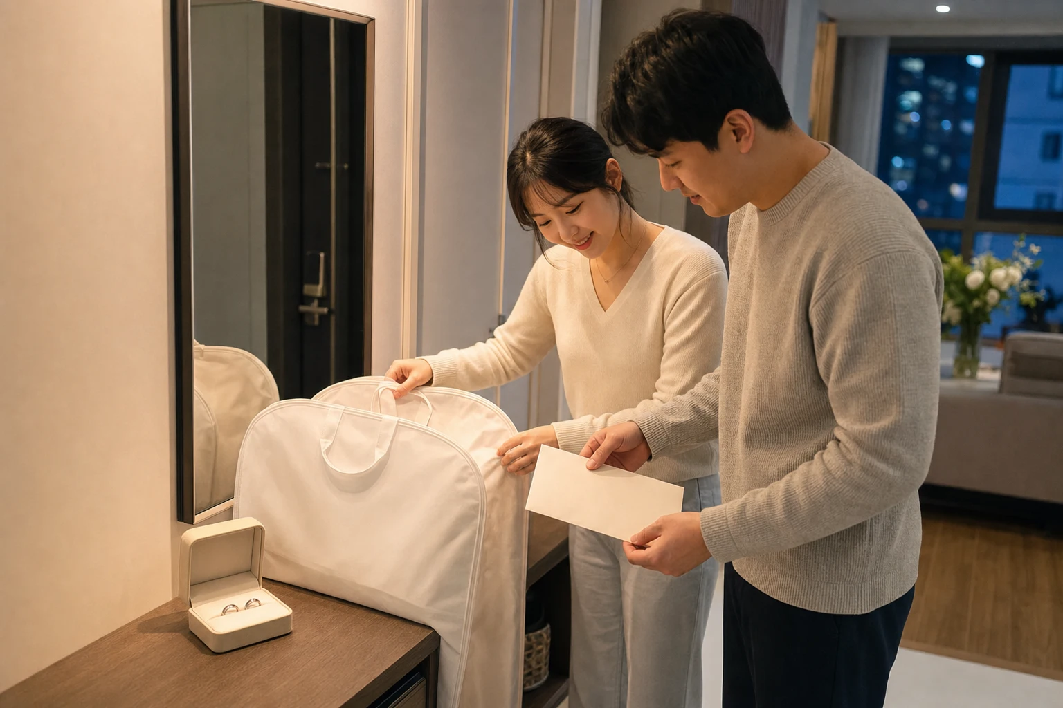 결혼식 일주일 전 체크리스트