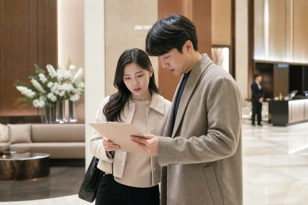 웨딩홀 투어 체크리스트 대표 이미지